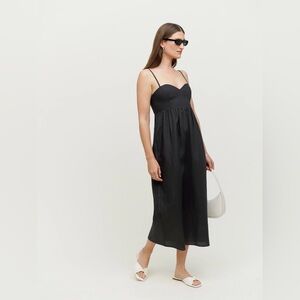 Reformation Odette Linen Dress w/ Tag